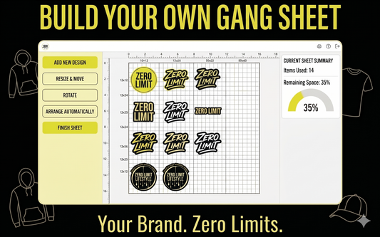 Build Your Own DTF Gang Sheet